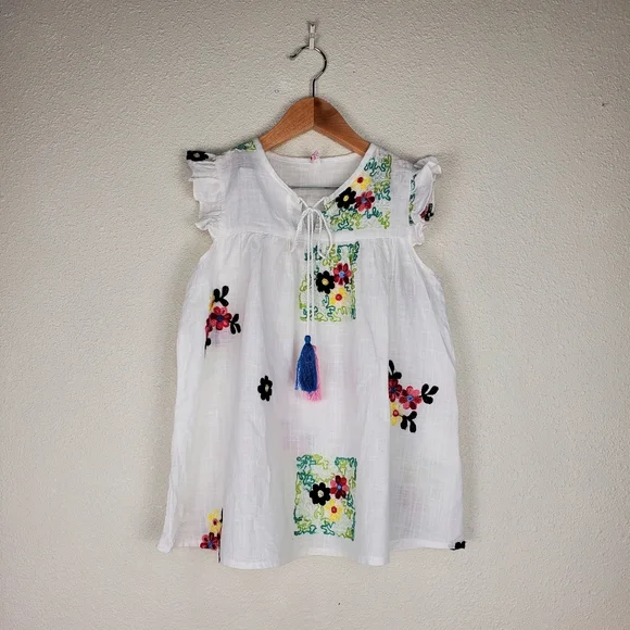 Girls Bundle 2 Dresses, 2 Pairs of Denim Shorts Size 12 - Picture 7 of 16